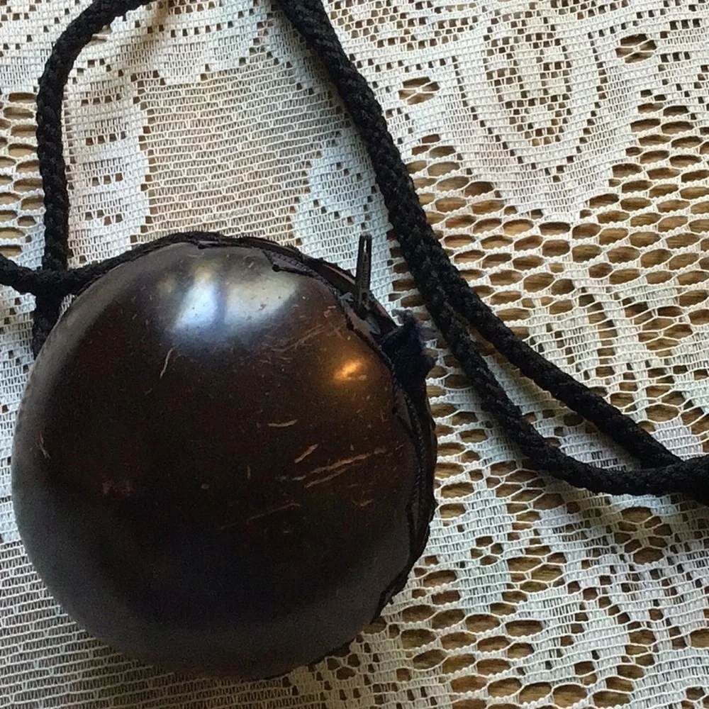 Handmade coconut bag